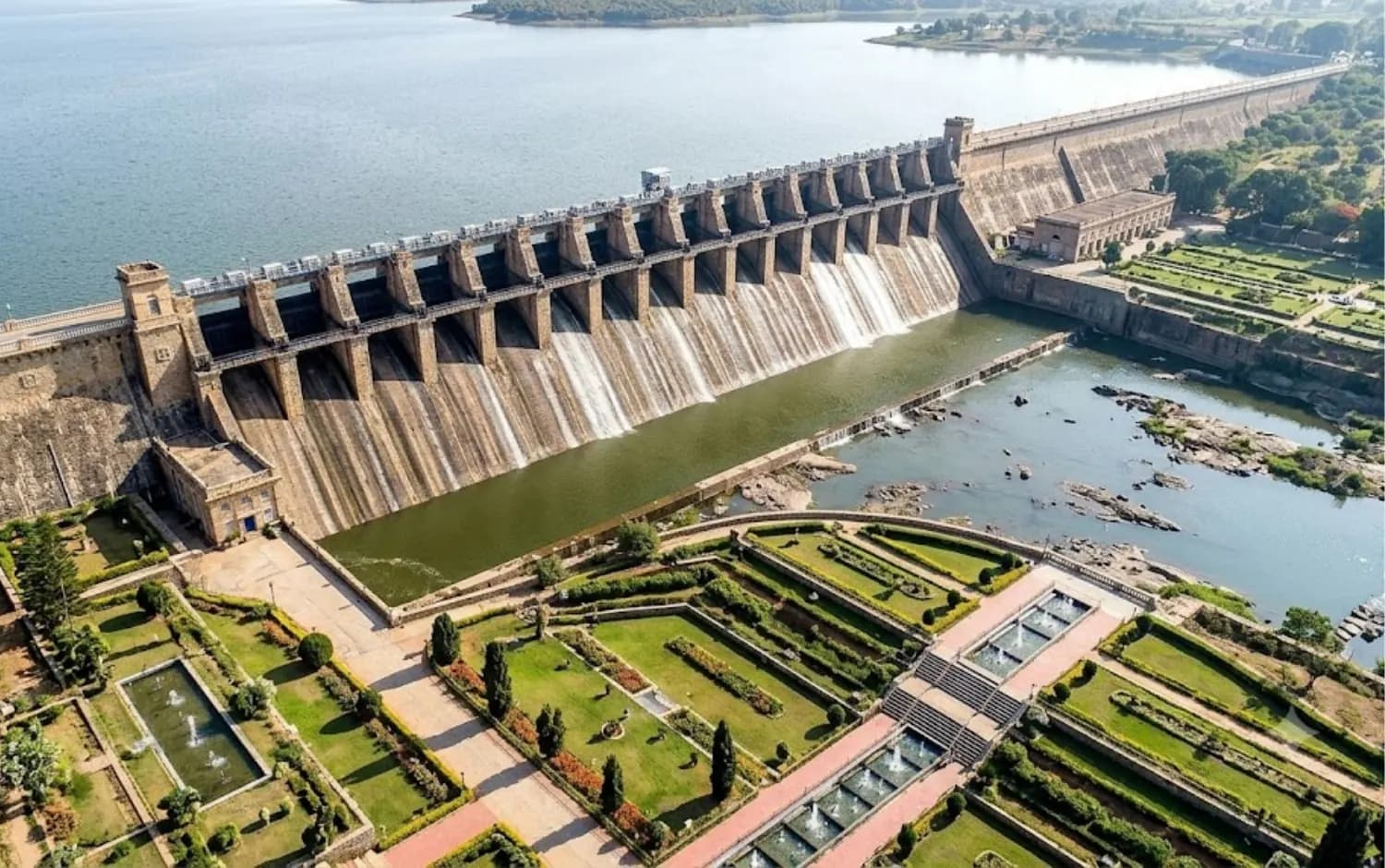 Bangalore roots — Krishna Raja Sagara hydro