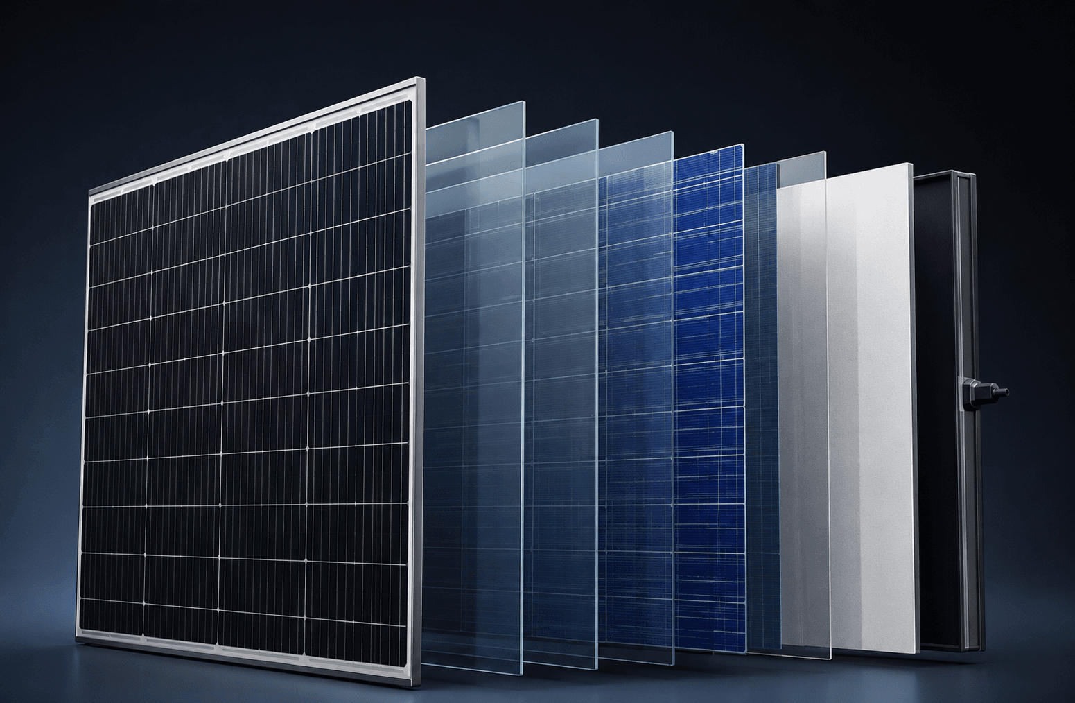 TOPCon cell solar panels